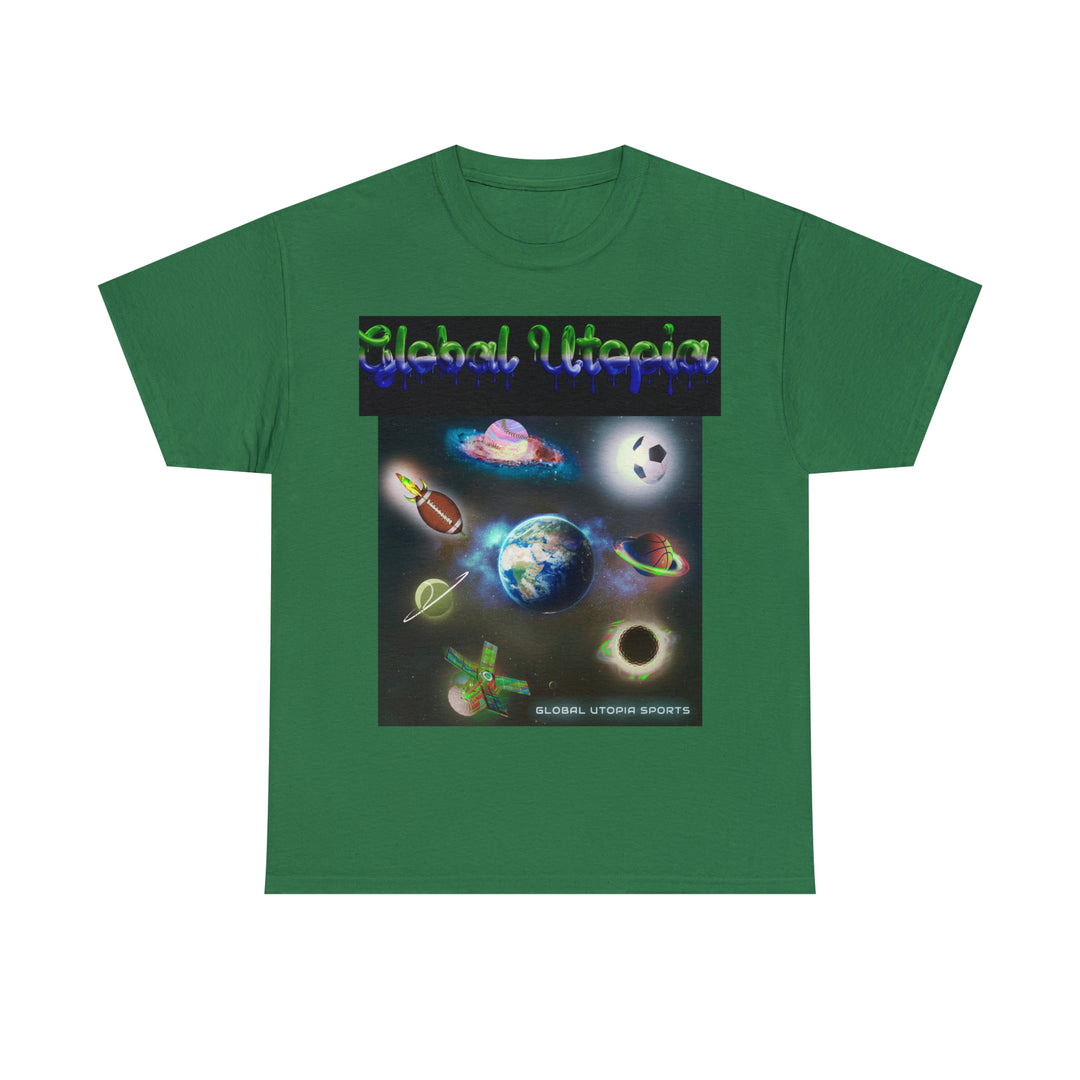 Global Utopia Sports:Unisex Heavy Cotton Tee