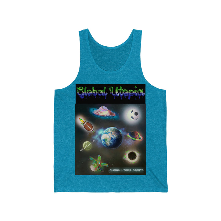 Global Utopia Sports: Unisex Jersey Tank