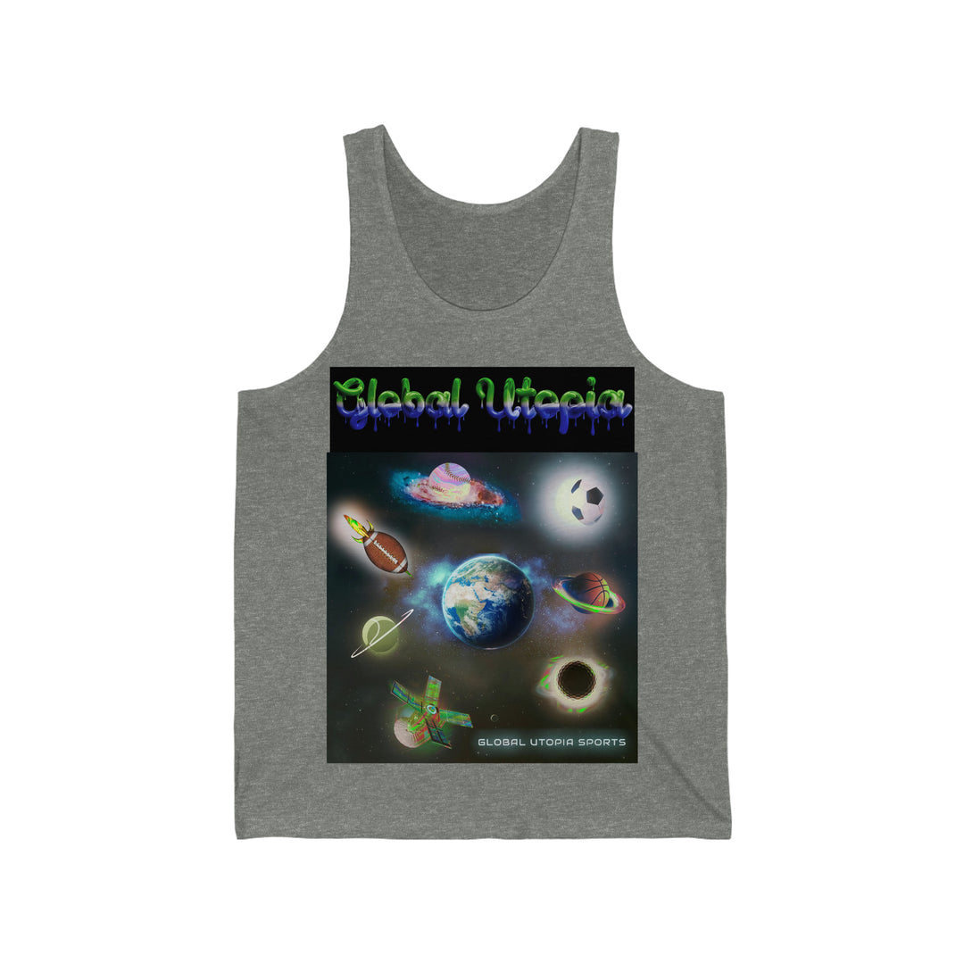 Global Utopia Sports: Unisex Jersey Tank