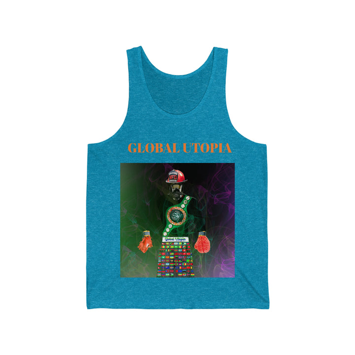 "HEARTBURN" Unisex Jersey Tank