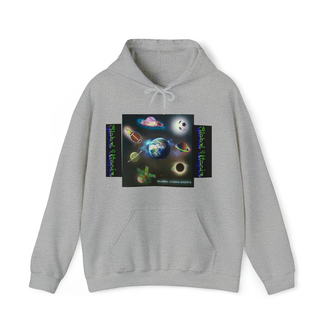GLOBAL UTOPIA SPORTS: Unisex Heavy Blend™ Hooded Sweatshirt