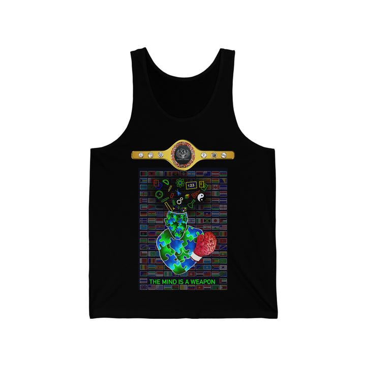 "MOLDED AMBITION" Unisex Jersey Tank