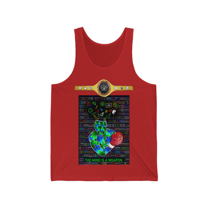 "MOLDED AMBITION" Unisex Jersey Tank