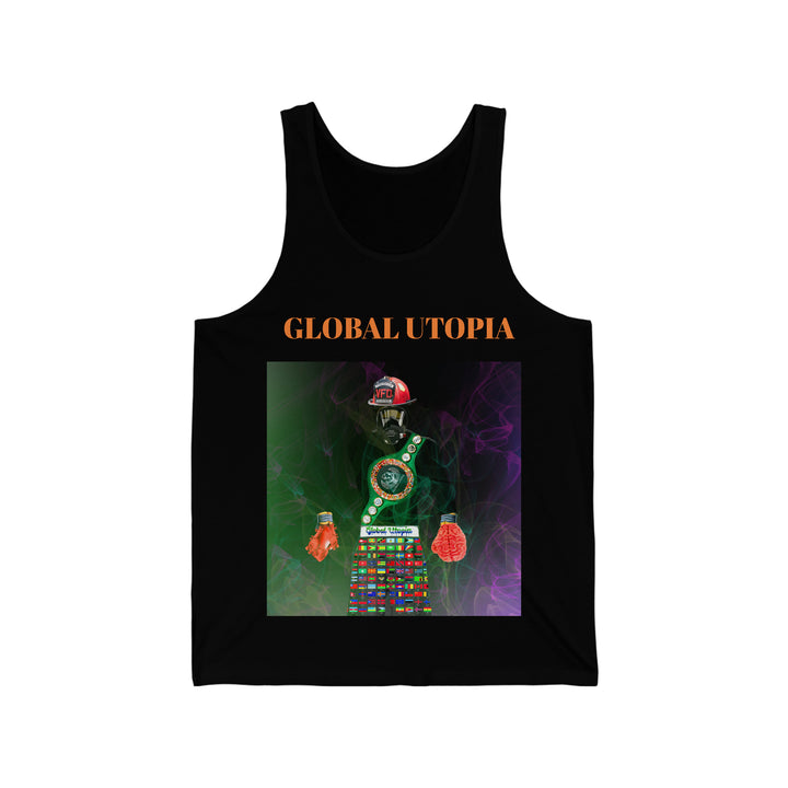 "HEARTBURN" Unisex Jersey Tank