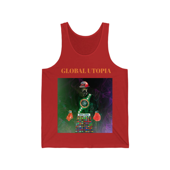 "HEARTBURN" Unisex Jersey Tank
