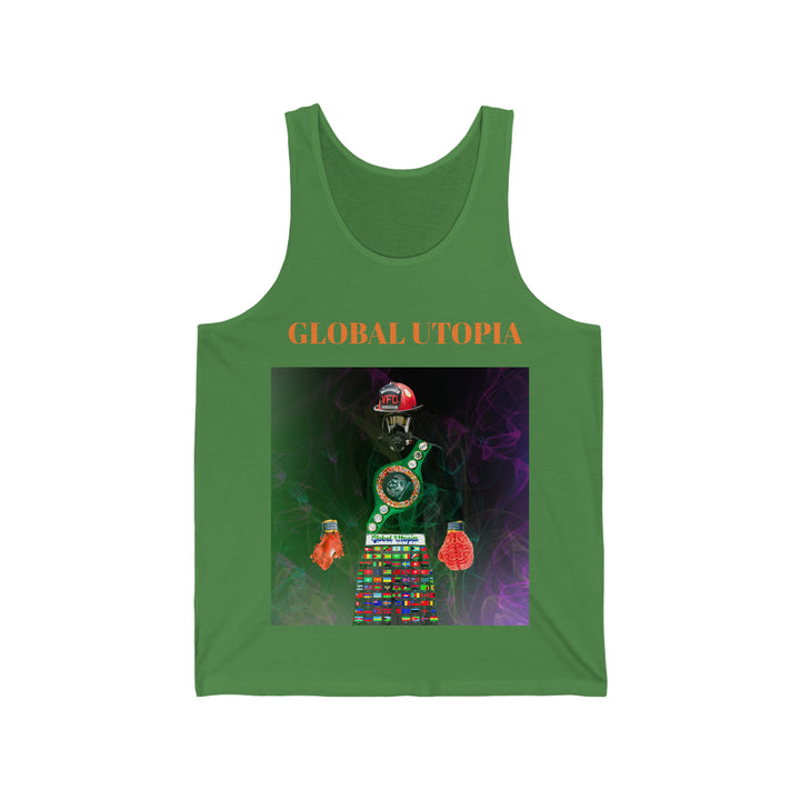 "HEARTBURN" Unisex Jersey Tank