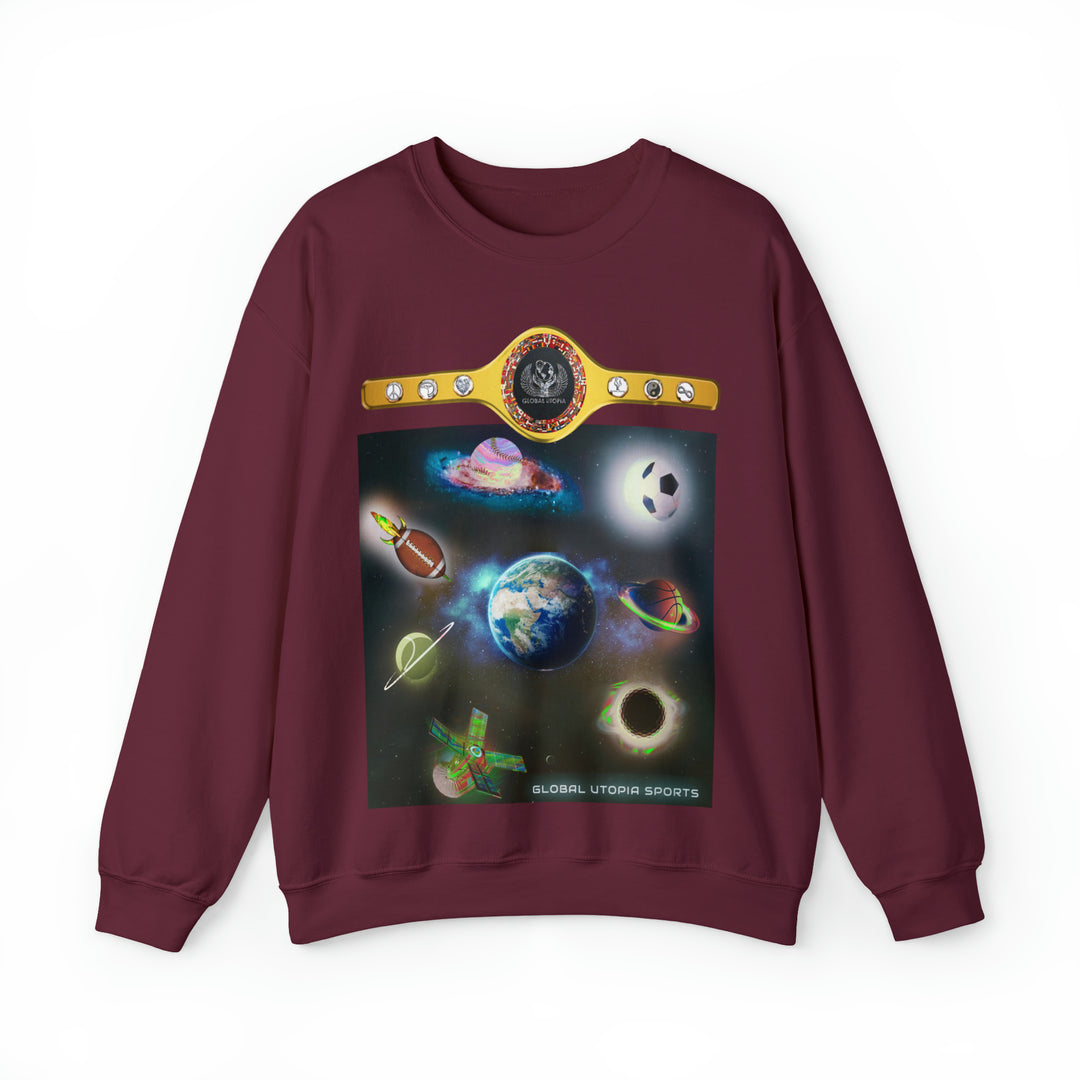 OFFICIAL GLOBAL UTOPIA SPORTS: Unisex Heavy Blend™ Crewneck Sweatshirt