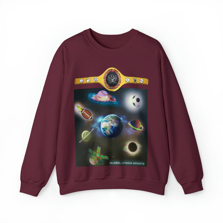 OFFICIAL GLOBAL UTOPIA SPORTS: Unisex Heavy Blend™ Crewneck Sweatshirt