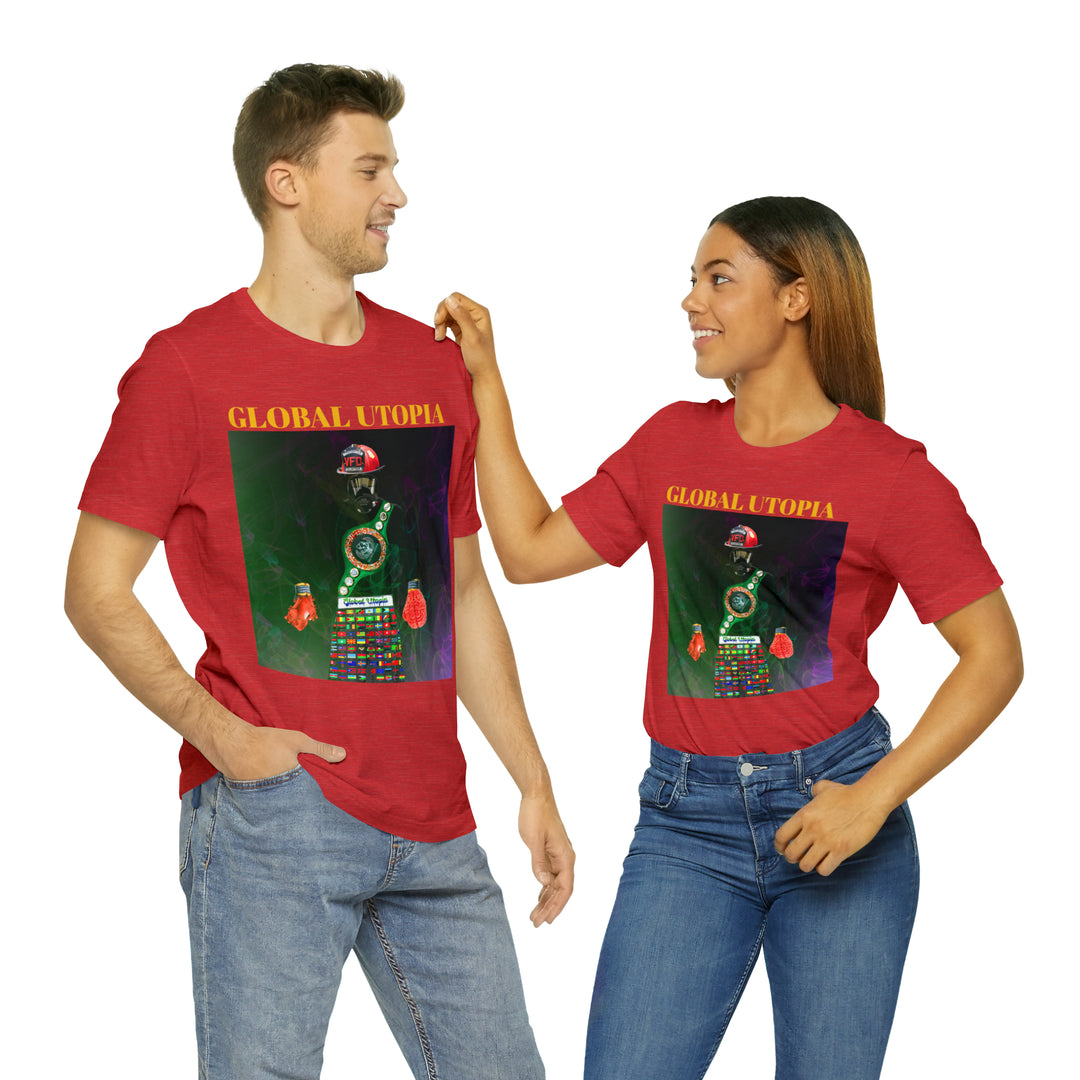 "HEARTBURN" Unisex Jersey Short Sleeve Tee