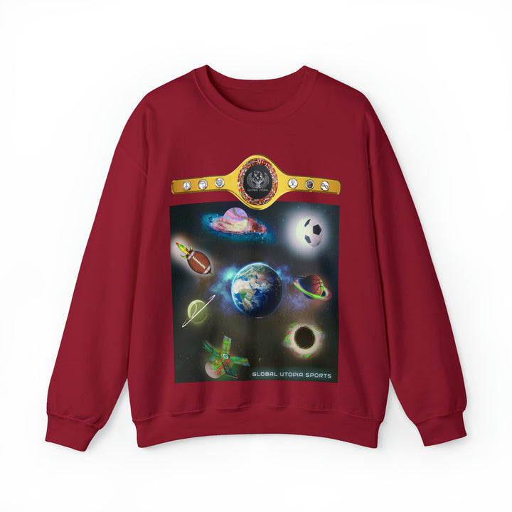 OFFICIAL GLOBAL UTOPIA SPORTS: Unisex Heavy Blend™ Crewneck Sweatshirt
