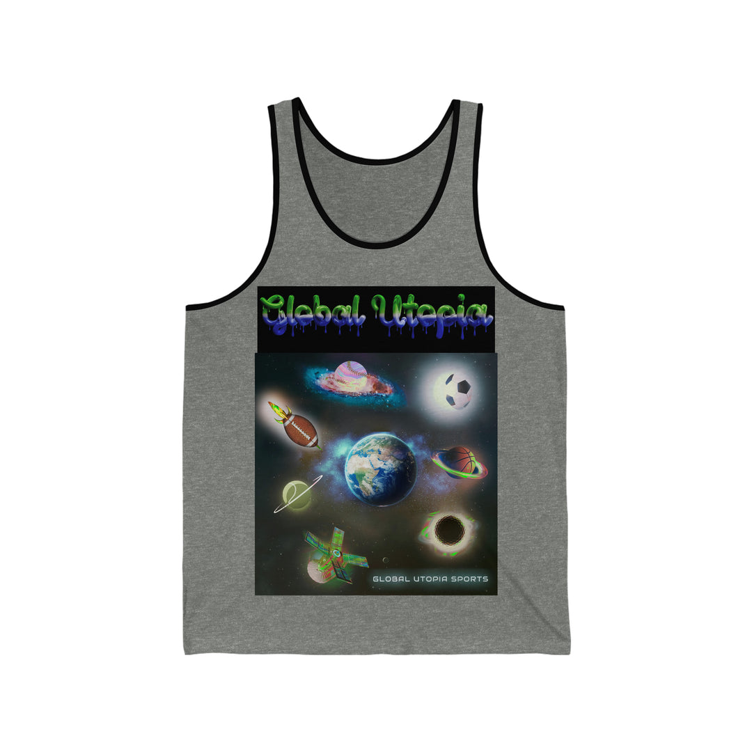 Global Utopia Sports: Unisex Jersey Tank