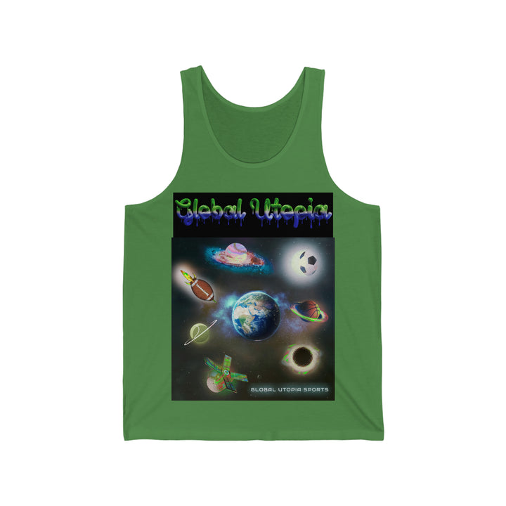 Global Utopia Sports: Unisex Jersey Tank