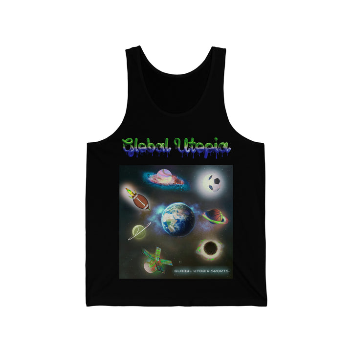 Global Utopia Sports: Unisex Jersey Tank