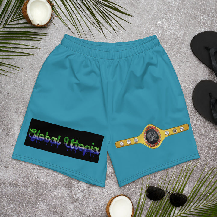 "No Shortcut" Unisex Athletic Shorts